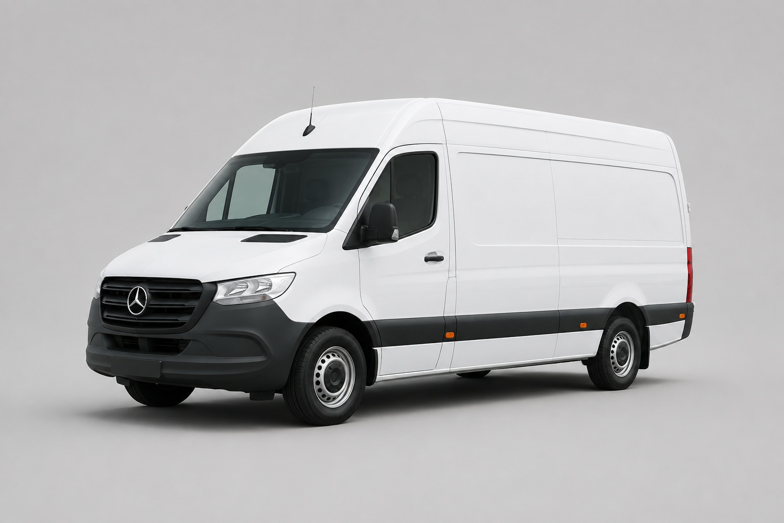 Witte bedrijfswagen voor zakelijk gebruik en lease