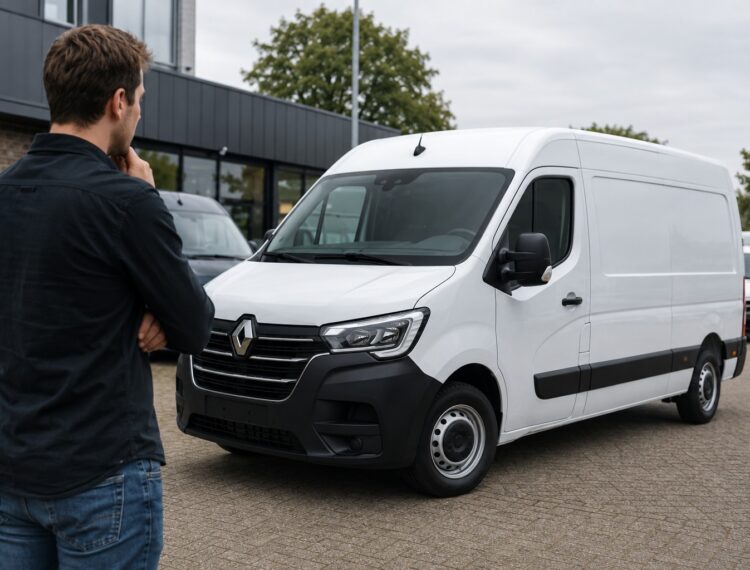 Persoon opzoek naar een Financial lease of operational lease bedrijfswagen.