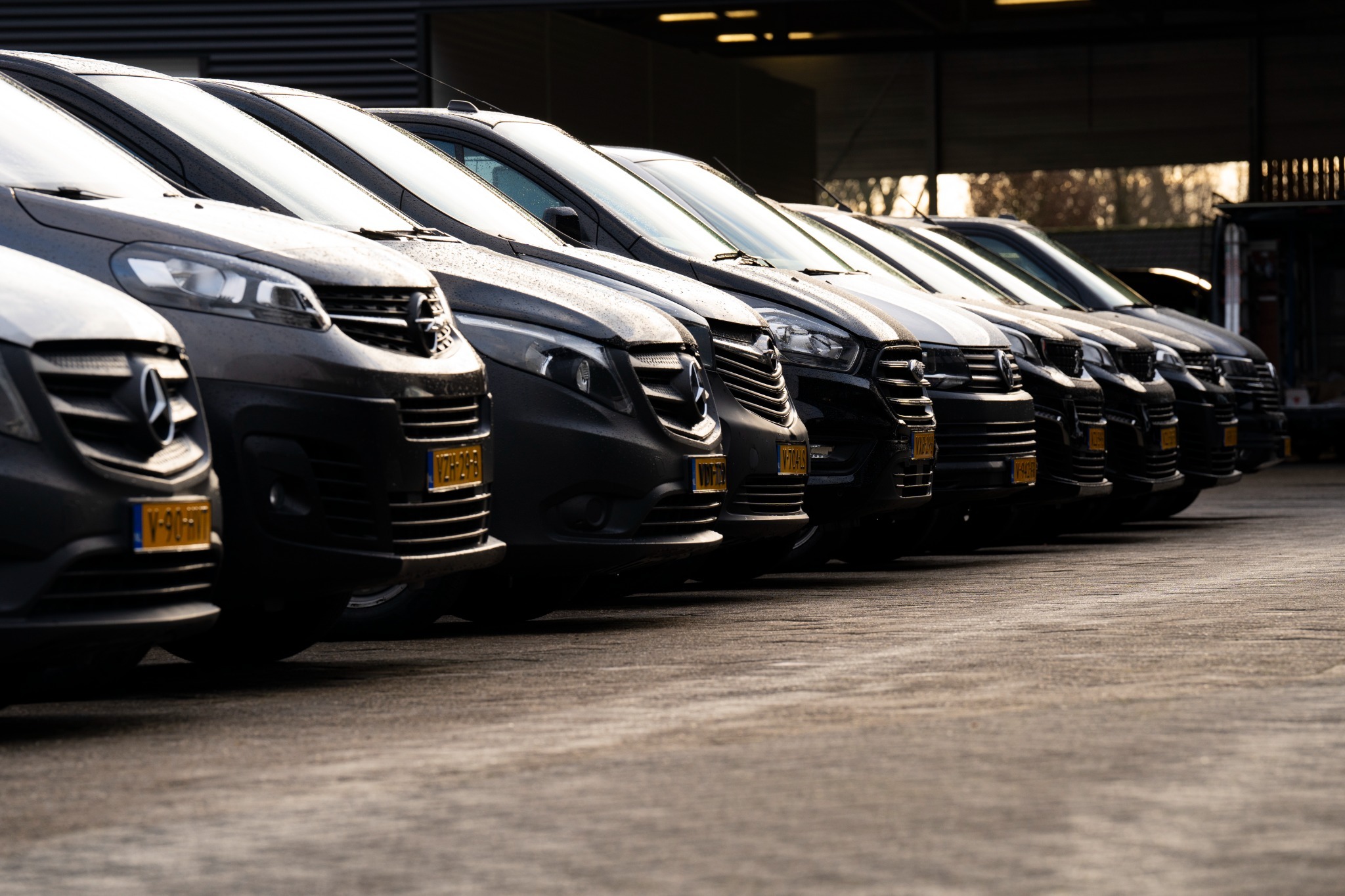 Verschillende bedrijfswagens beschikbaar voor zakelijke lease