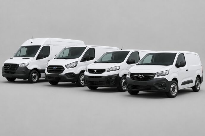 Verschillende formaten bedrijfswagens voor zakelijke lease