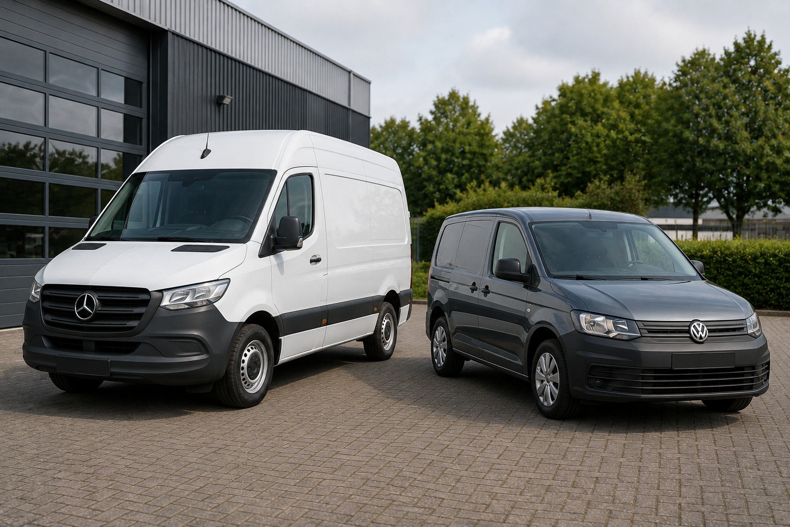 Grote en compacte bedrijfswagen voor verschillende ondernemers